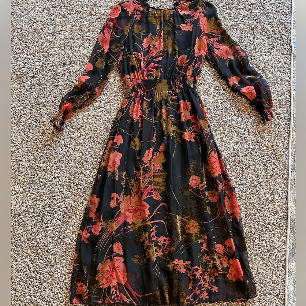 Zara flower dress